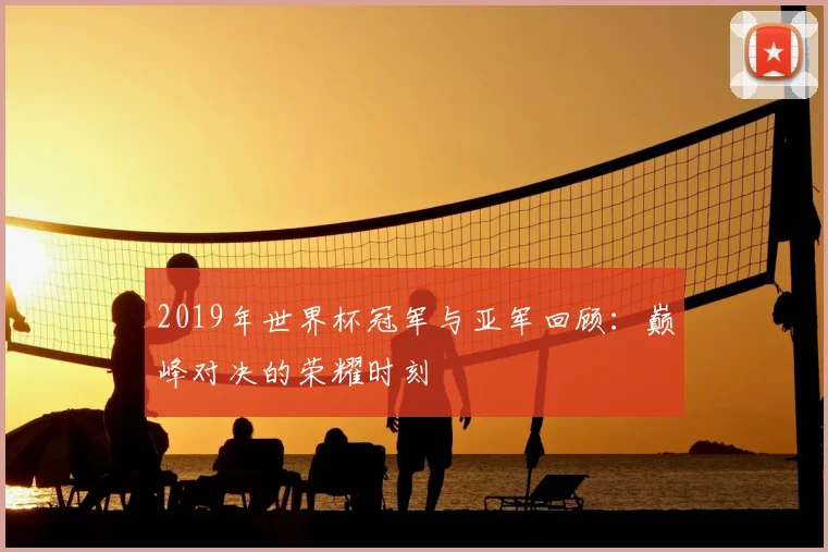 2019年世界杯冠军与亚军回顾:巅峰对决的荣耀时刻