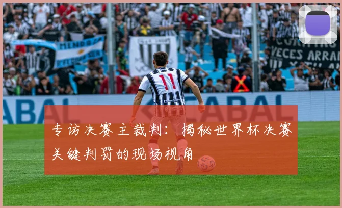 专访决赛主裁判：揭秘世界杯决赛关键判罚的现场视角